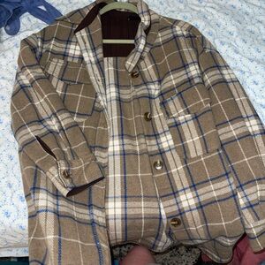 plaid shacket